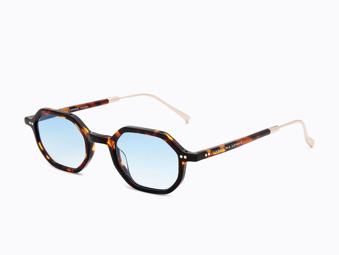 Carolina Lemke Bippy Men Sunglasses CL9166-02 Side View - Onyx & Bloom Lifestyle