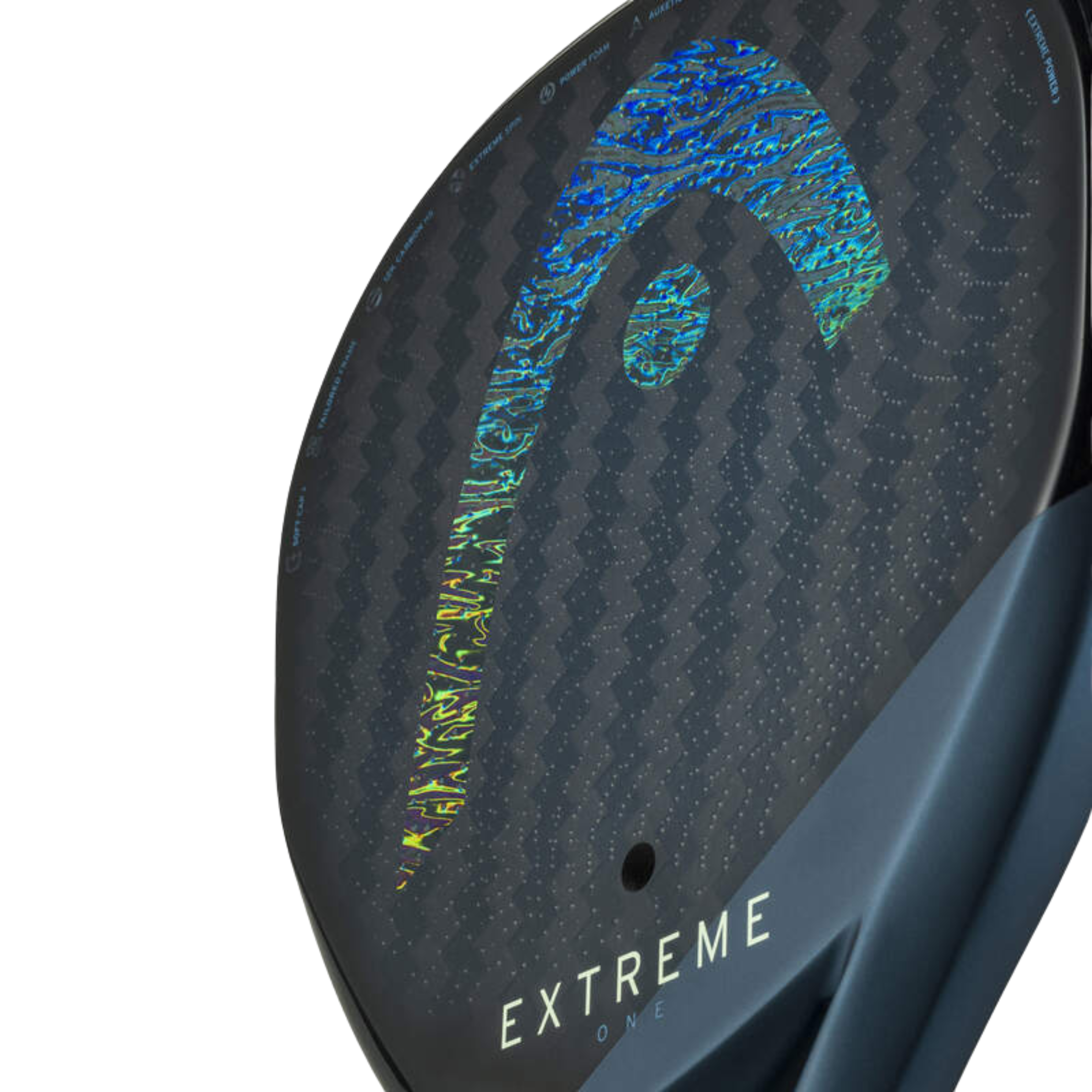 HEAD Extreme One Racket back - Onyx & Bloom Sports