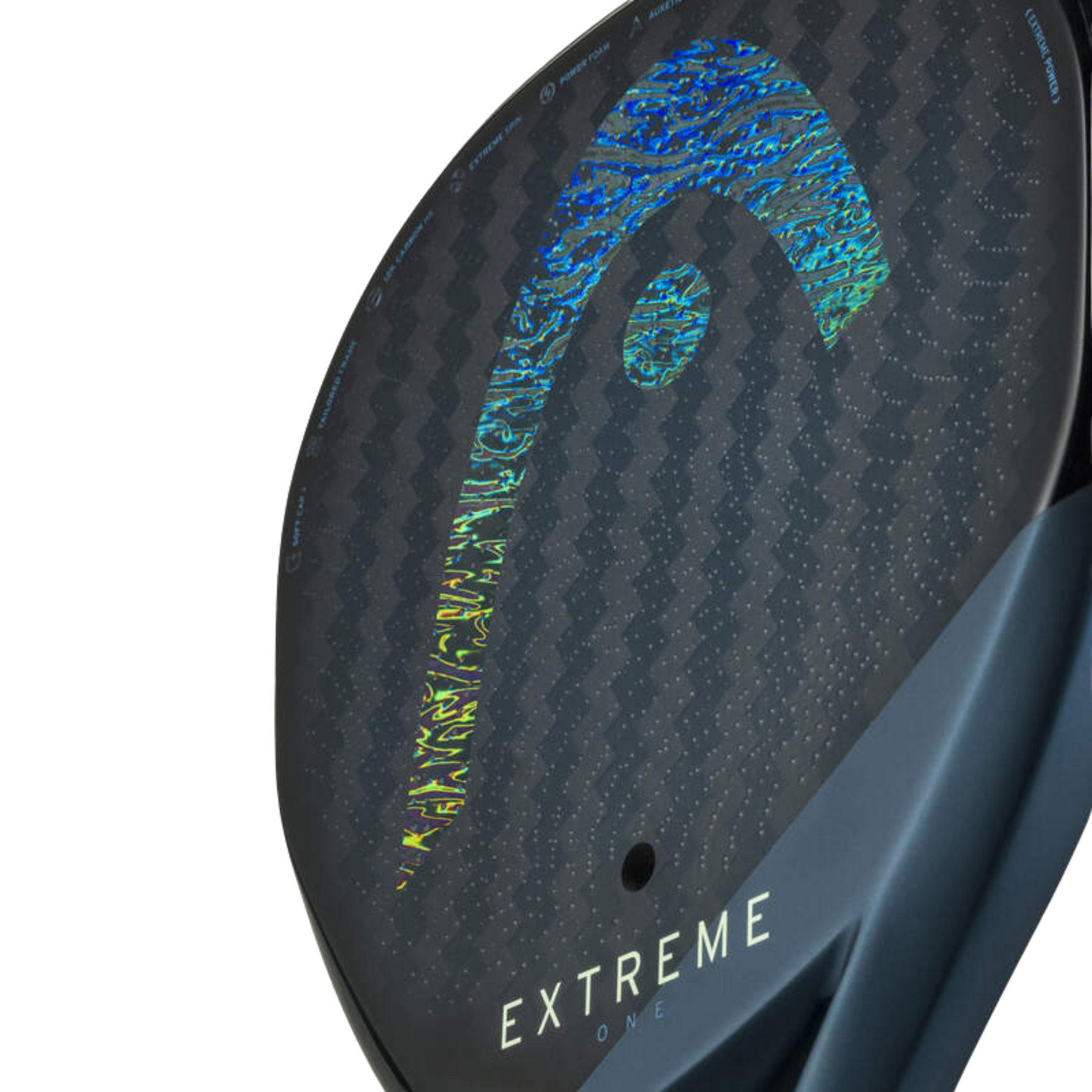 HEAD Extreme One Racket back - Onyx & Bloom Sports