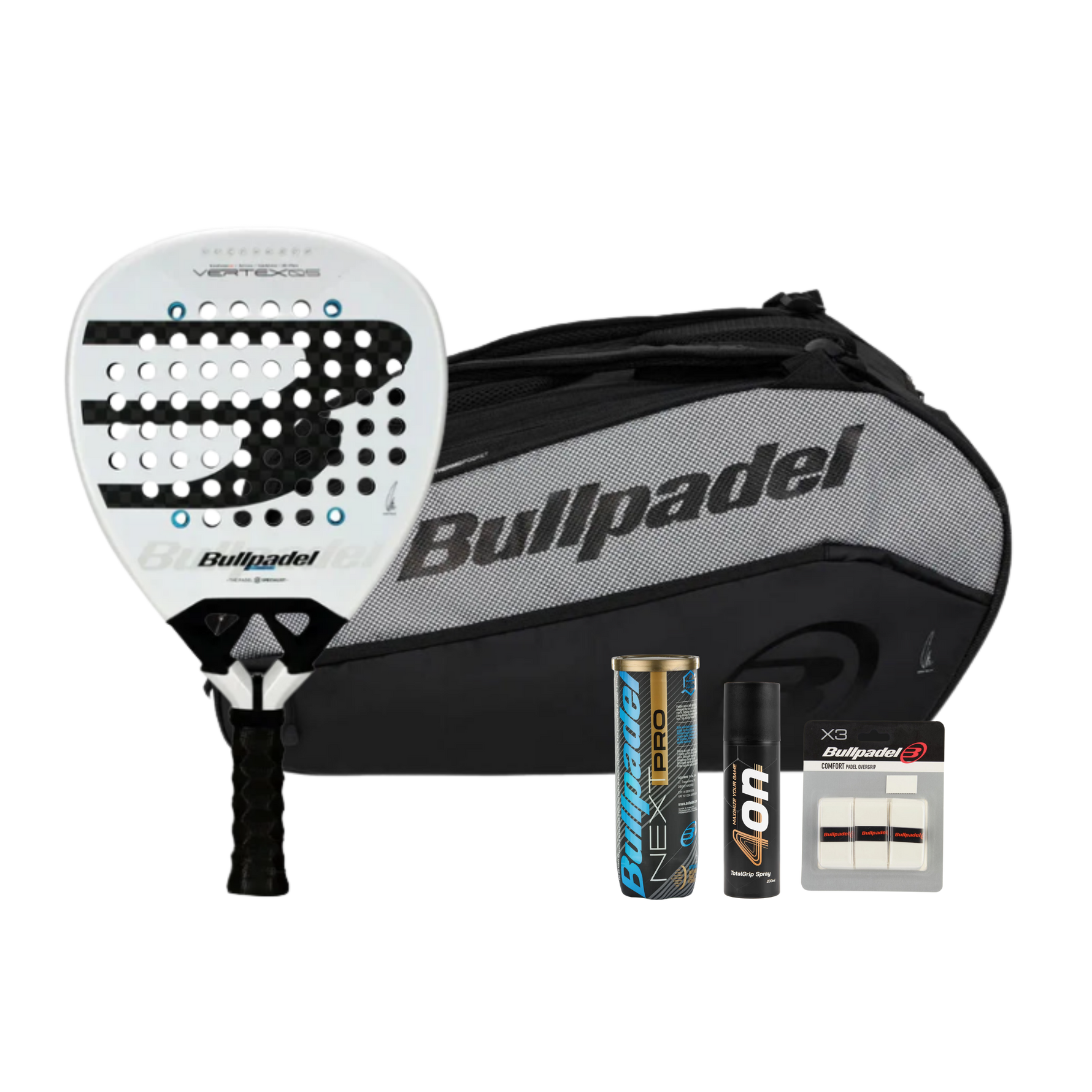 Bullpadel Vertex 05 2026 Padel Set Complete Performance Kit - Padel bundle - Onyx & Bloom