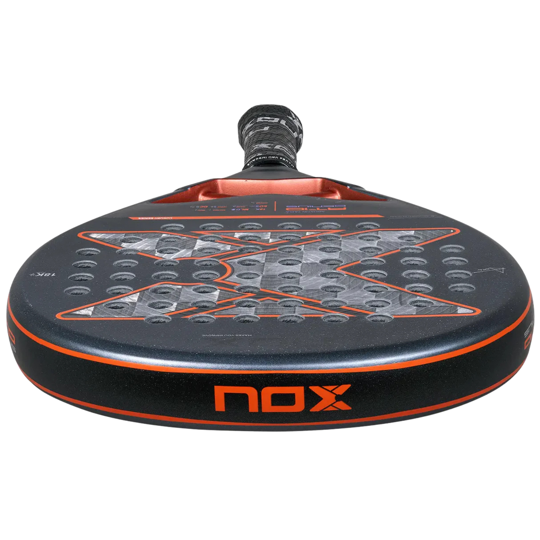 Nox AT10 Genius 18K back - Onyx & Bloom Sports