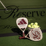 Adidas Metalbone Reserve 2026 racket on court - Onyx & Bloom Sports