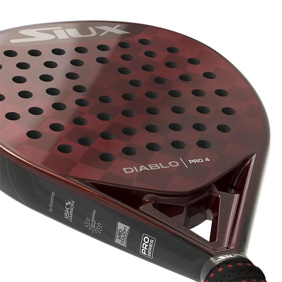 SIUX Diablo Pro 4 detail - Onyx & Bloom Sports