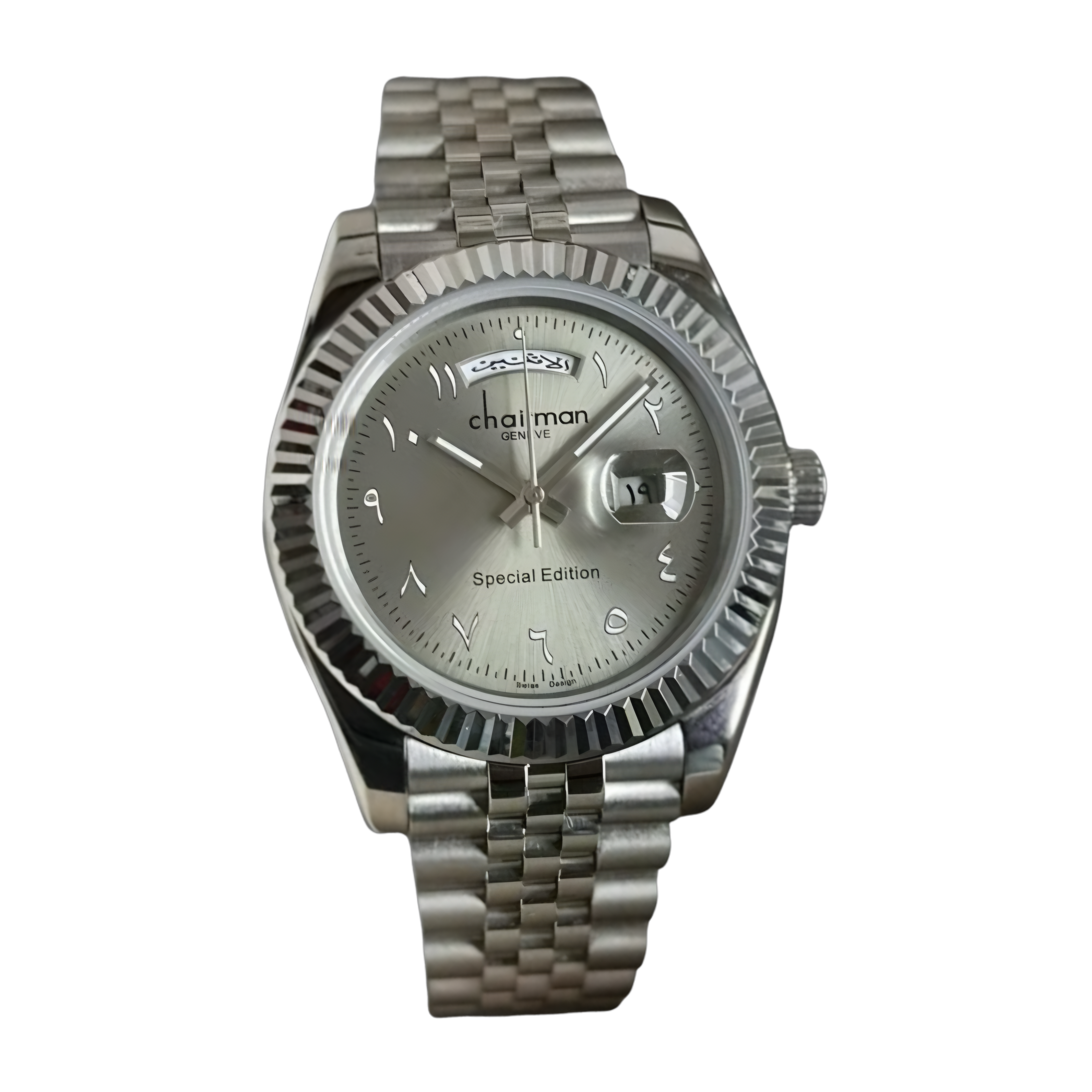 Chairman Geneve Watch - Elegant men's timepiece - Onyx & Bloom