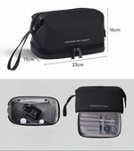 Gentleman Travel Bag side view - Onyx & Bloom Lifestyle