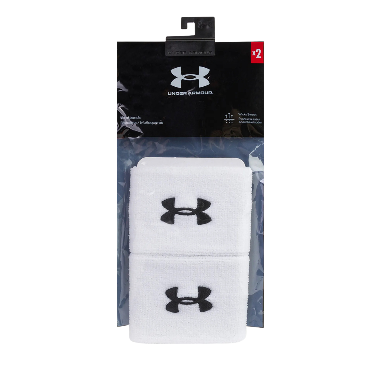 Under Armour Wristbands detail - Onyx & Bloom Sports