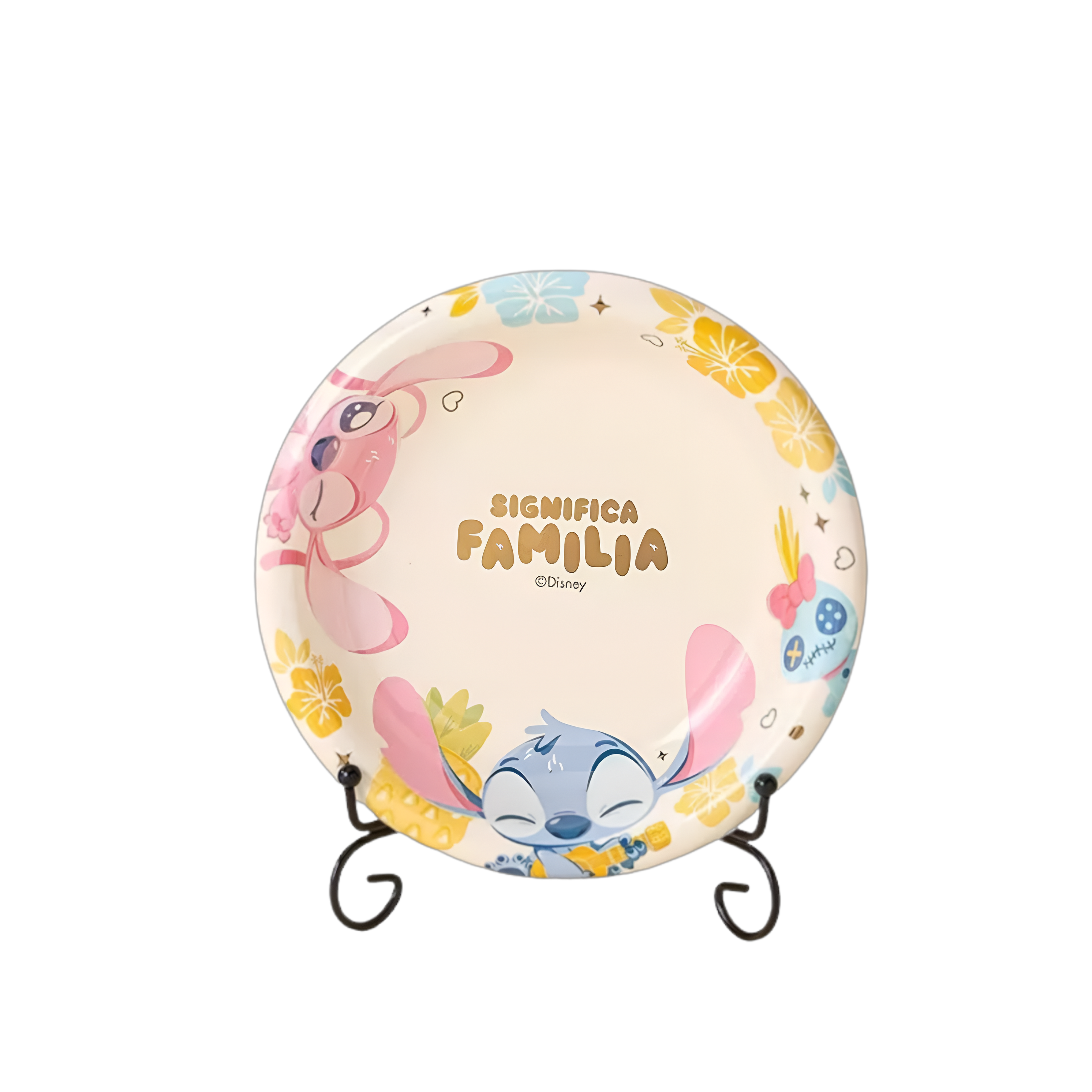 Disney Character Themed Plates Collection