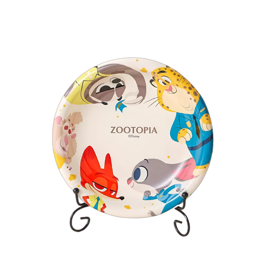 Disney Character Themed Plates Collection
