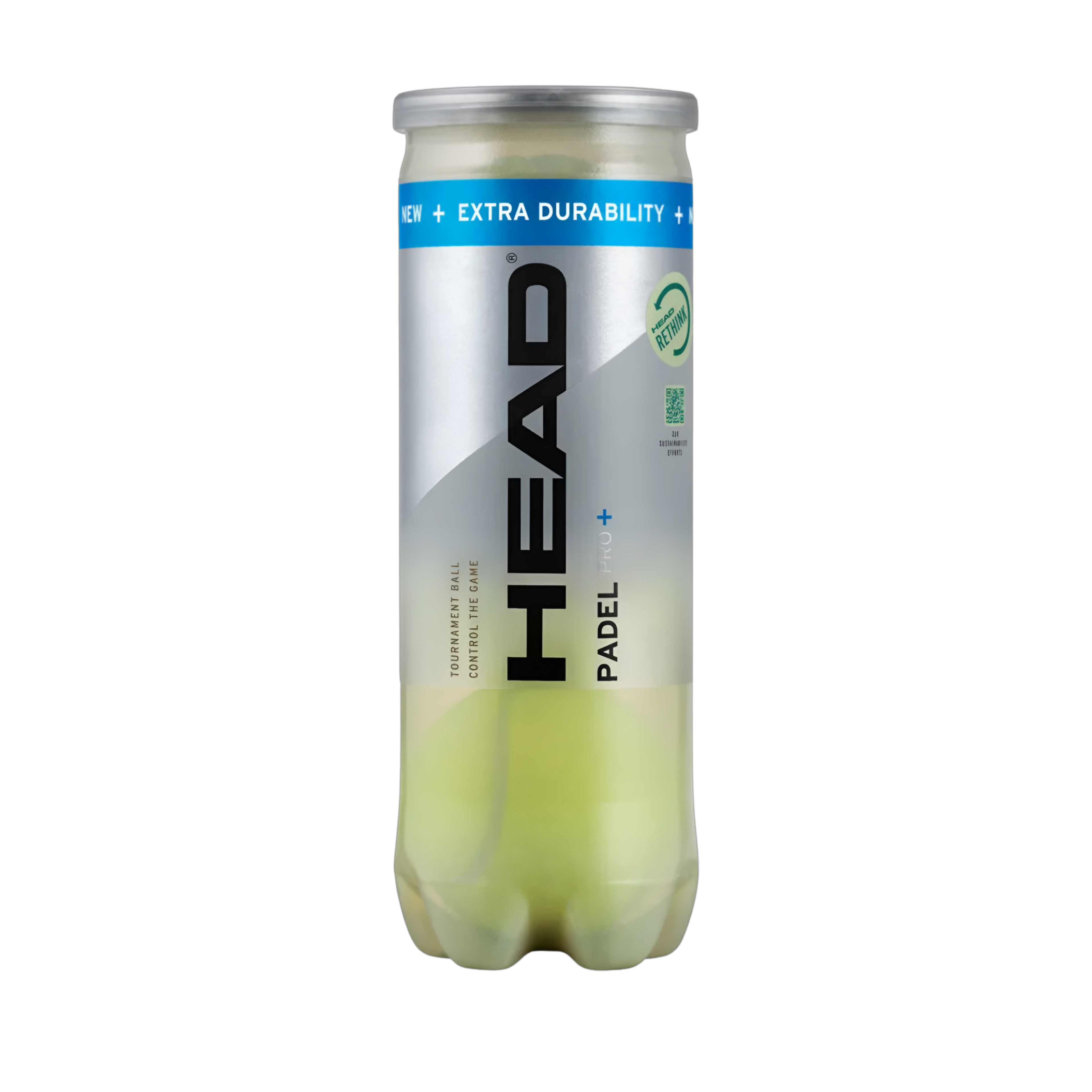 HEAD PADEL PRO+ BALL - Can of 3 Balls