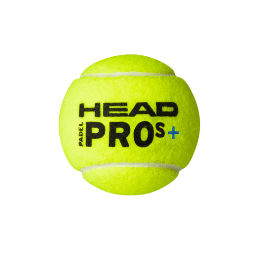 HEAD Padel Pro S+ Padel BALLS – Can of 3 balls