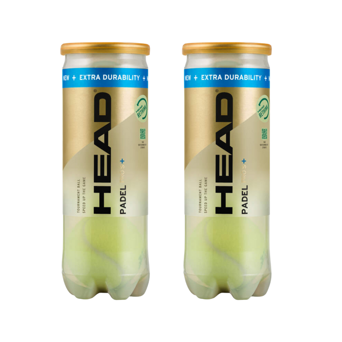 كرات بادل HEAD Padel Pro S+ - علبة تحتوي على 3 كرات