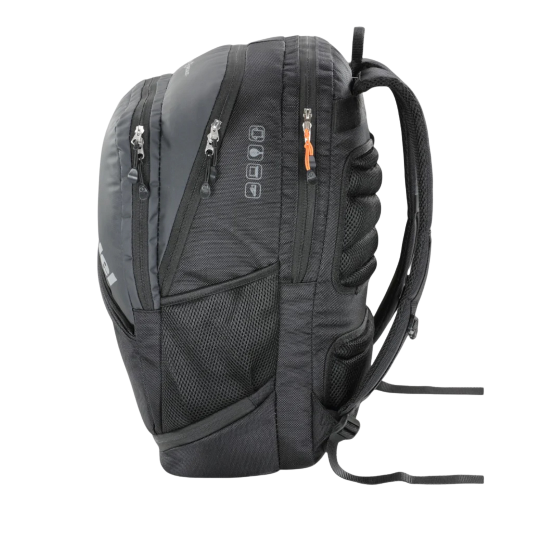 Bullpadel Backpack side view - Onyx & Bloom Sports