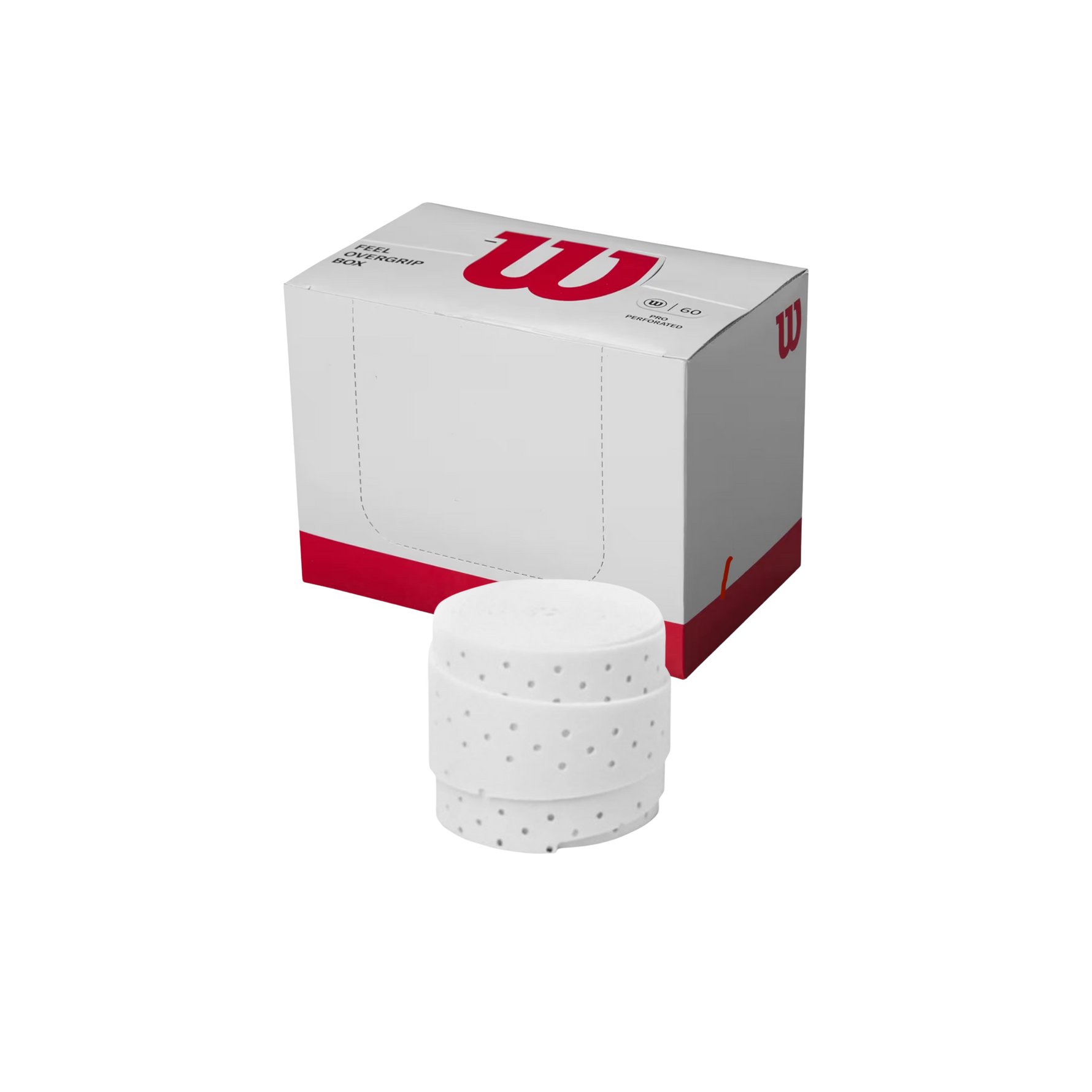 Wilson Pro Perforated Overgrip Single Piece - Padel grip - Onyx & Bloom