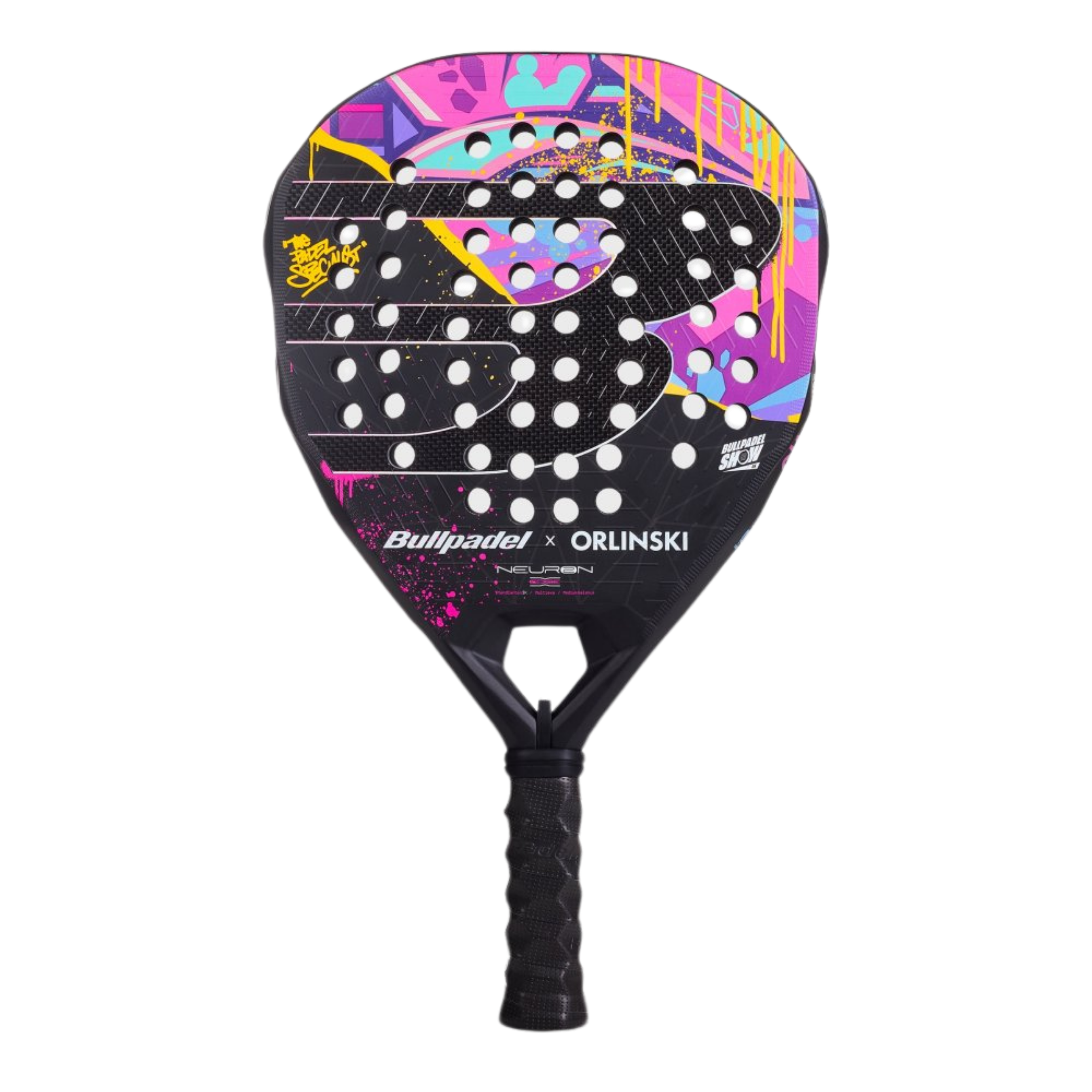 Bullpadel Neuron 02 Edge Bullpadelshow 06 x Orlinski Padel Racket