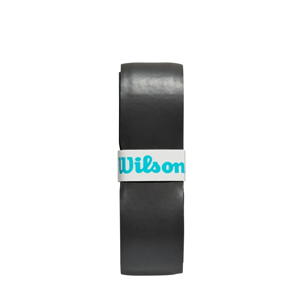Wilson Shock Shield Overgrip detail - Onyx & Bloom Sports