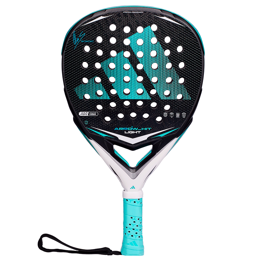 Adidas Arrow Hit Light 2026 Ari Sanchez Padel Racket Main View - Onyx & Bloom Sports