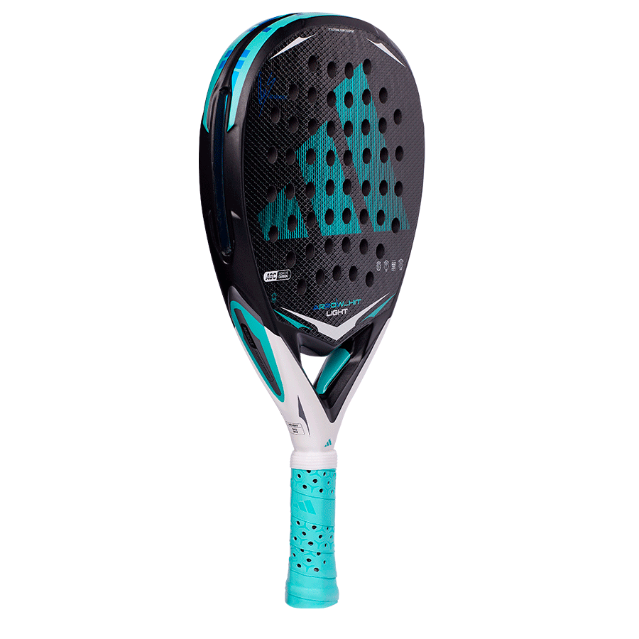 Adidas Arrow Hit Light 2026 Ari Sanchez Padel Racket Back View - Onyx & Bloom Sports