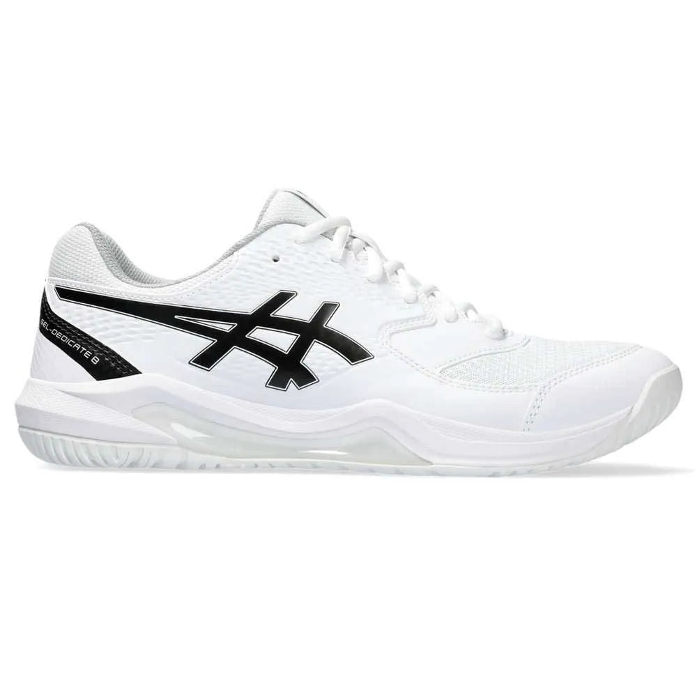 ASICS Gel-Dedicate 8 All Court Tennis Shoes White Main - Onyx & Bloom Sports