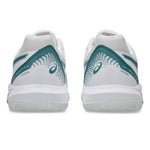 Asics Gel-Dedicate 8 Padel Shoes White Back View - Onyx & Bloom Sports