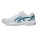 Asics Gel-Dedicate 8 Padel Shoes White Top View - Onyx & Bloom Sports