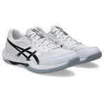 Asics Gel-Rocket 12 White Heel View - Onyx & Bloom Sports