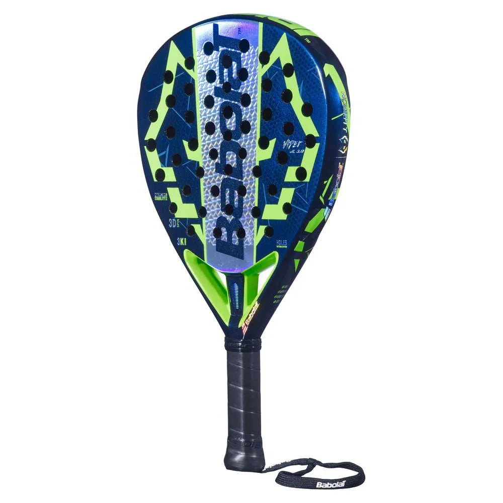Babolat Viper Juan Lebron 3.0 FW Padel Racket Green Side View - Onyx & Bloom Sports