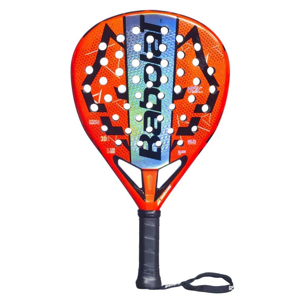 Babolat Viper Soft Juan Lebron 3.0 Padel Racket Red Main View - Onyx & Bloom Sports