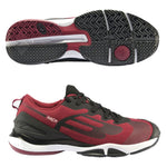 Bullpadel Hack Hybrid Fly 22I Burdeos Padel Shoes Paquito Navarro Main View - Onyx & Bloom Sports