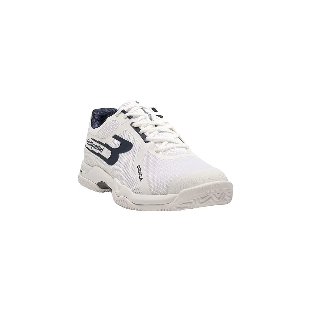 Bullpadel Indiga 26v Padel Shoes White Side View - Onyx & Bloom Sports