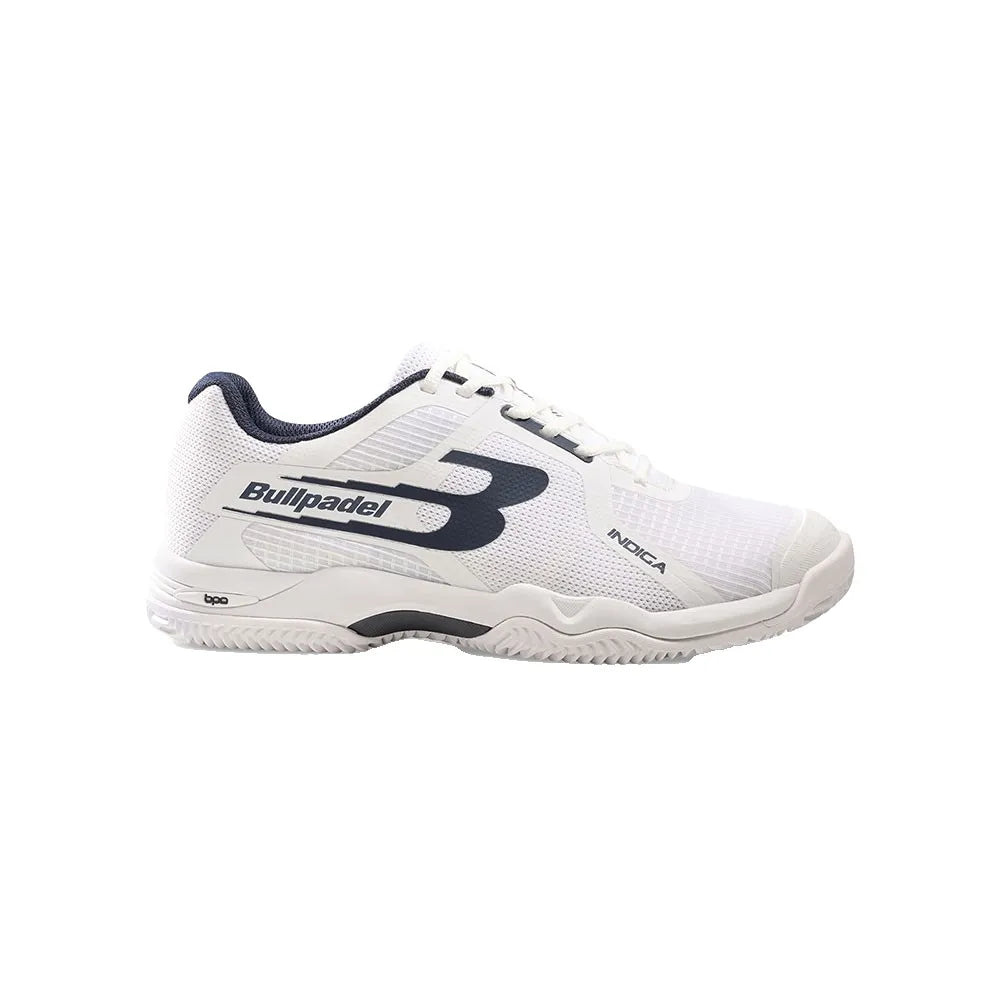 Bullpadel Indiga 26v Padel Shoes White Main View - Onyx & Bloom Sports
