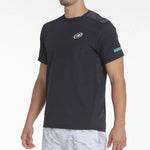 Bullpadel Mino Short Sleeve T-Shirt Grey Back View - Onyx & Bloom Sports