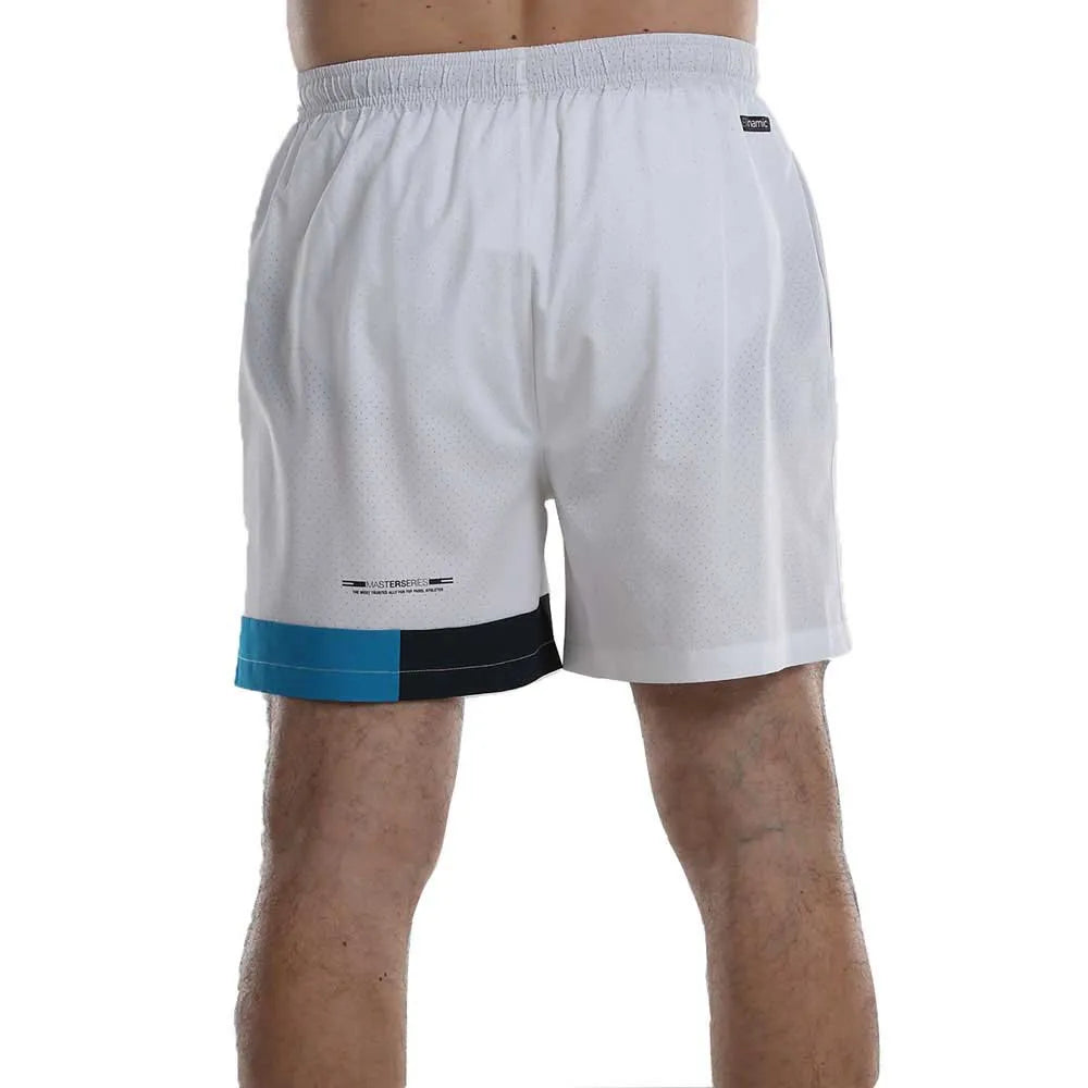 Bullpadel Napeo White Padel Shorts Detail - Onyx & Bloom Sports