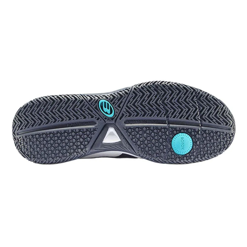 Bullpadel Next Hybrid PRO 22I White Side View - Onyx & Bloom Sports