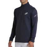 Bullpadel Nidio Long Sleeve T-Shirt Blue Shadow Back View - Onyx & Bloom Sports