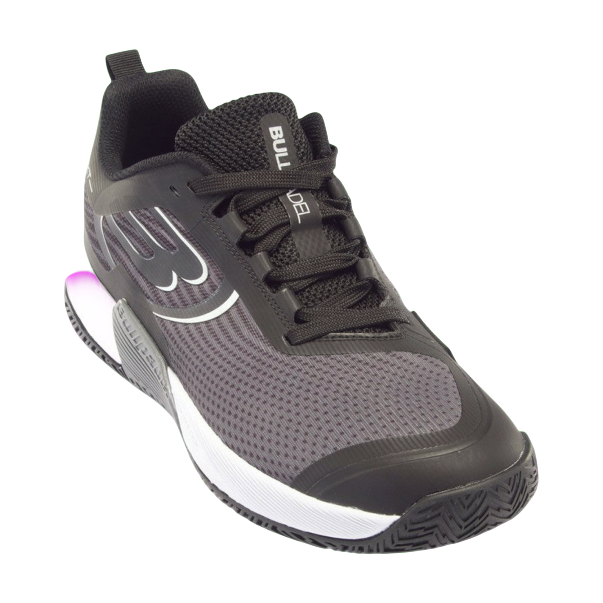 Bullpadel Next Hybrid PRO 22I Black Dark Grey Side View - Onyx & Bloom Sports