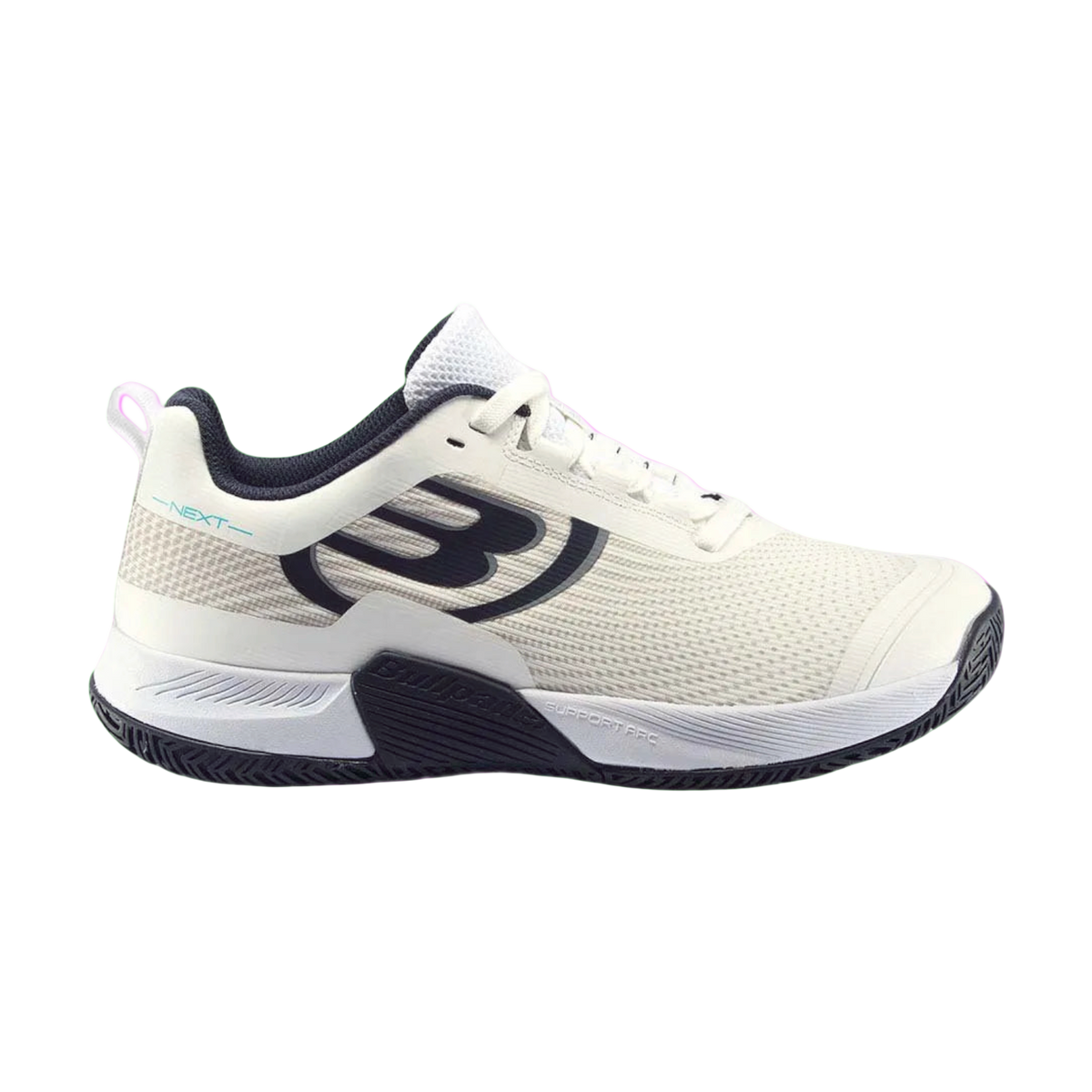 Bullpadel Next Hybrid PRO 22I White Padel Shoes Main View - Onyx & Bloom Sports