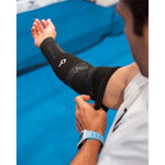 FLOKY Basic Arm Warmer Black Fit Detail - Onyx & Bloom Sports