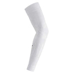 FLOKY Basic Arm Warmer White Fit Detail - Onyx & Bloom Sports