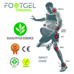 FootGel Padel Insoles Green Complete Set - Onyx & Bloom Sports