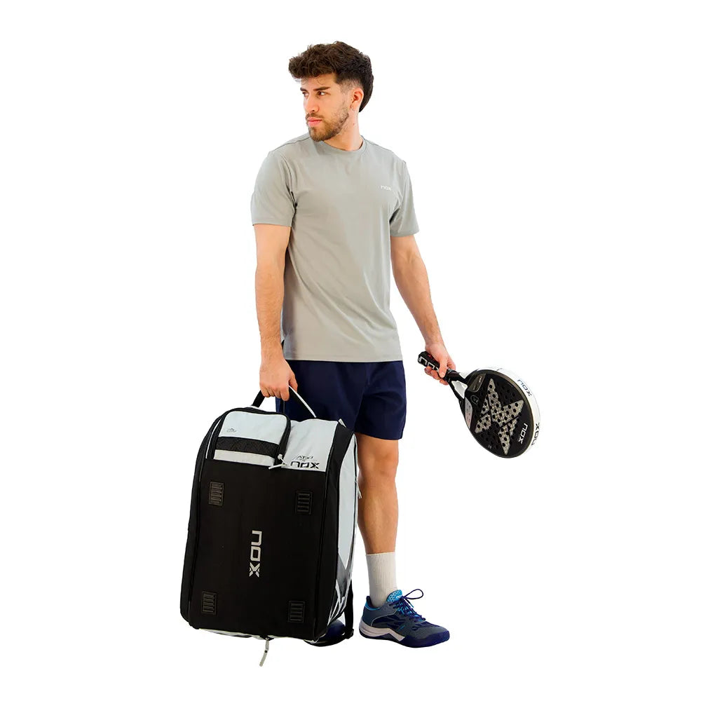 NOX AT10 Competition XL Compact Padel Bag Complete Package - Onyx & Bloom Sports