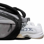 NOX AT10 Competition XL Compact Padel Bag Zipper Detail - Onyx & Bloom Sports