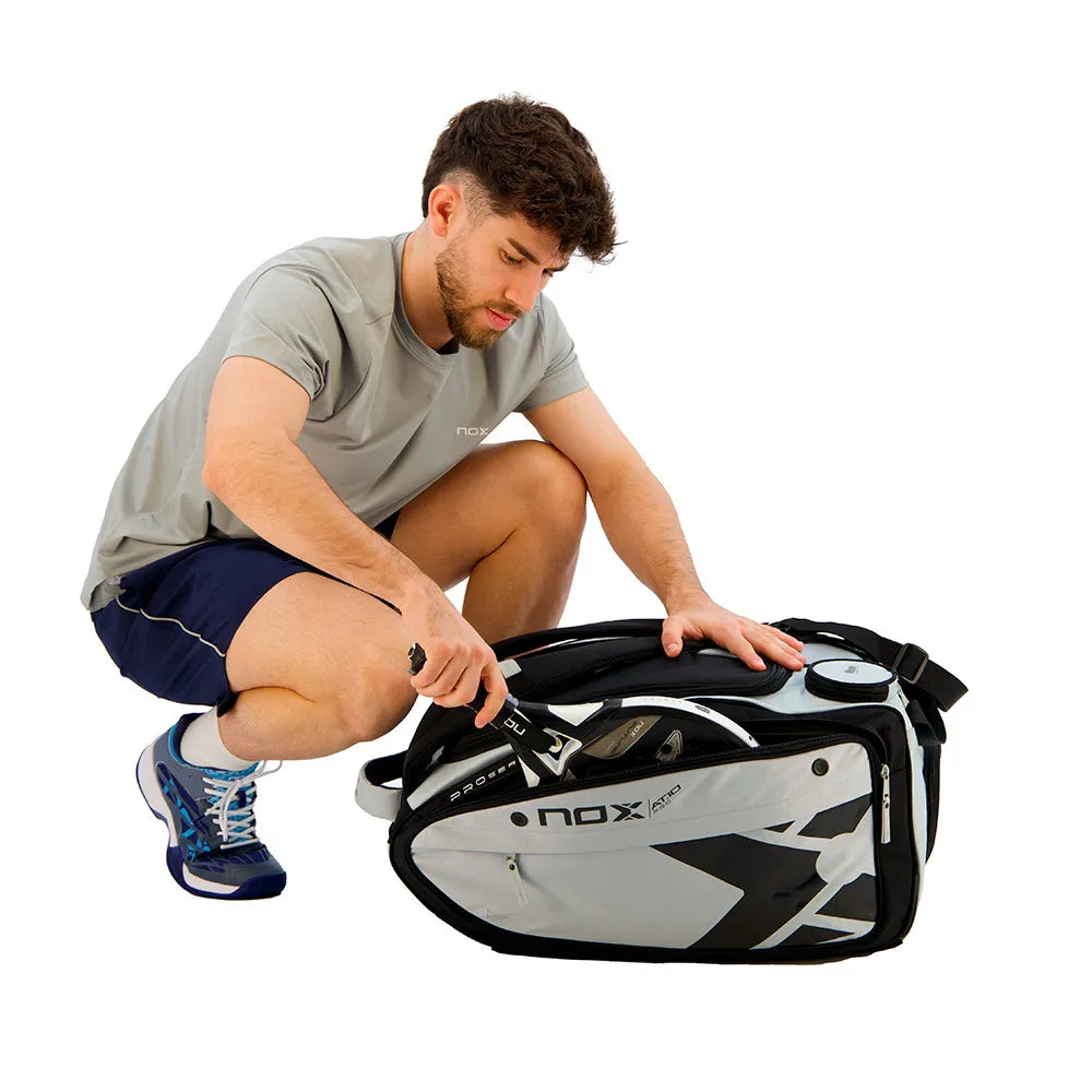 NOX AT10 Competition XL Compact Padel Bag Agustin Tapia Signature - Onyx & Bloom Sports