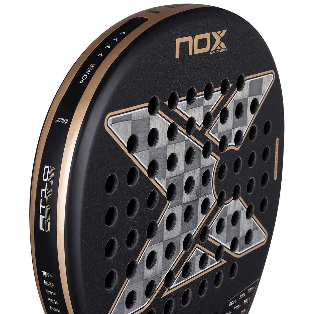 Nox AT10 Genius 18K Alum 2026 by Agustin Tapia Padel Racket