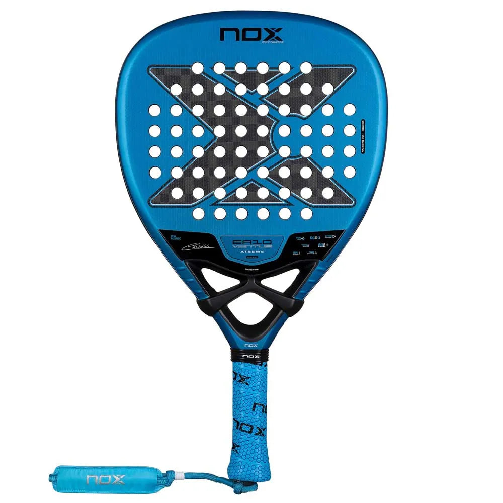 NOX EA10 Ventus Attack 12K XTREM 2026 by Edu Alonso Padel Racket Main View - Onyx & Bloom Sports
