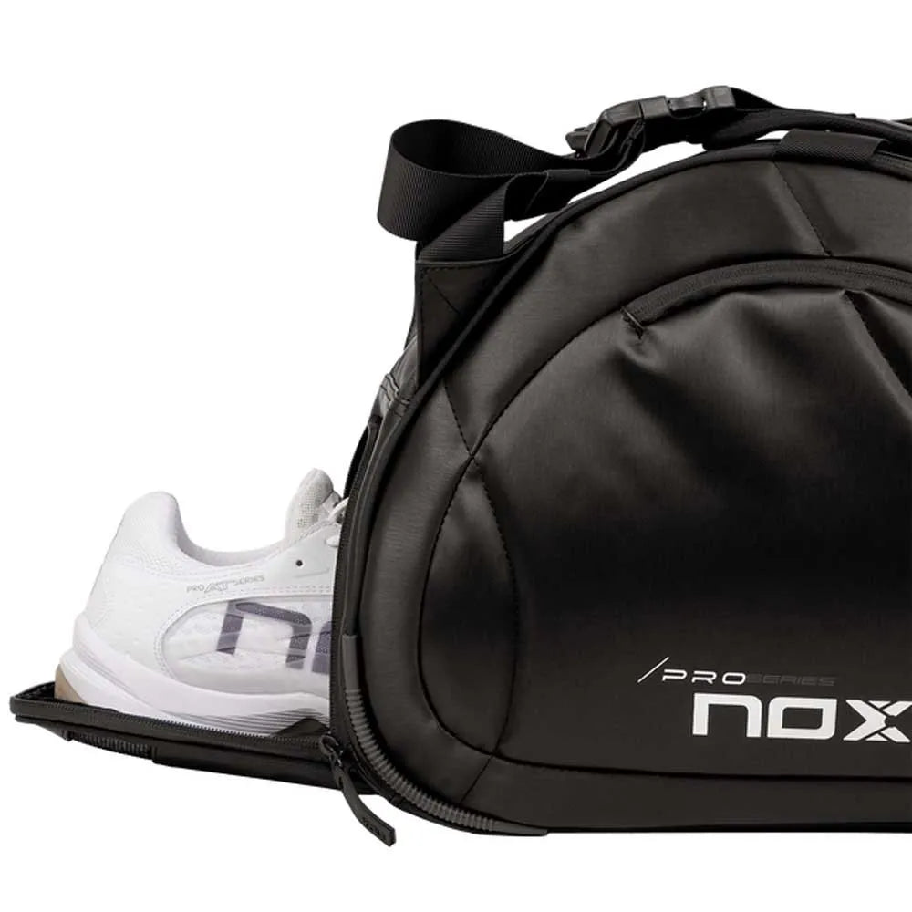 NOX Pro Series Padel Racket Bag Black ThermoTech - Onyx & Bloom Sports
