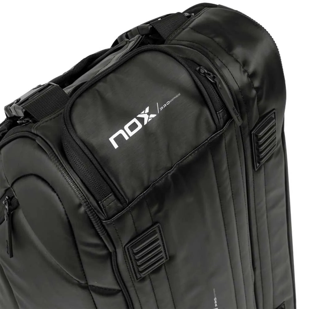 NOX Pro Series Padel Racket Bag Black Complete Set - Onyx & Bloom Sports