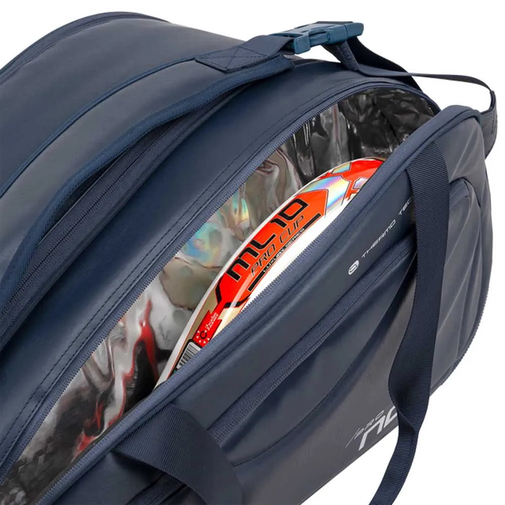 NOX Pro Series Padel Racket Bag Blue Backpack Straps - Onyx & Bloom Sports