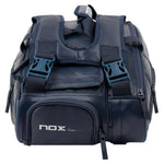 NOX Pro Series Padel Racket Bag Blue Detail - Onyx & Bloom Sports