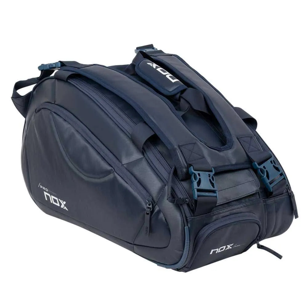 NOX Pro Series Padel Racket Bag Blue Back View - Onyx & Bloom Sports