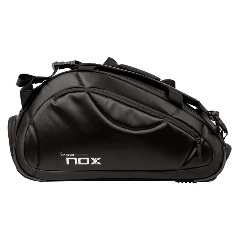 NOX Pro Series Padel Racket Bag Black Main View - Onyx & Bloom Sports